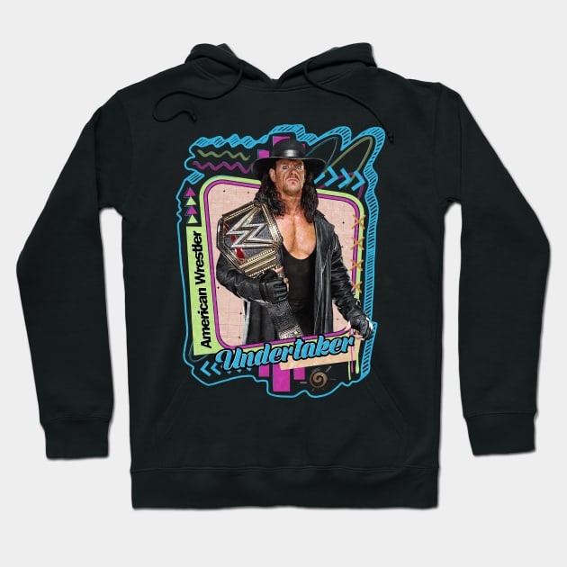 Undertaker - Pro Wrestler Hoodie by PICK AND DRAG